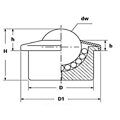 Шариковая опора SP 12 B TECHNIX