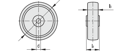 RE.G1. Термопластичные резиновые колёса
