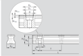 Рельс R1606 652 31 Bosch Rexroth