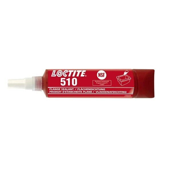 Герметик фланцевый, высокотемпературный, медленной полимеризации LOCTITE 510 250ML