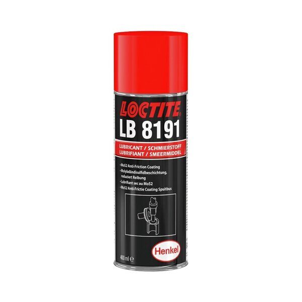 Сухая смазка на основе дисульфида молибдена (MoS2) LOCTITE LB 8191 400ML