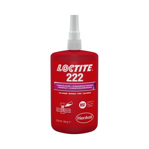 Резьбовой фиксатор низкой прочности LOCTITE 222 250ML