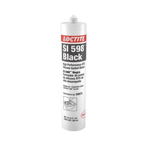 Герметик силиконовый, черный LOCTITE SI 598 BK 300ML