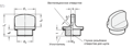 GN 442. Резьбовые заглушки