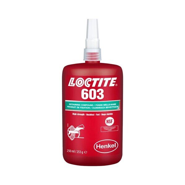 Вал-втулочный фиксатор для замасленных поверхностей LOCTITE 603 250ML