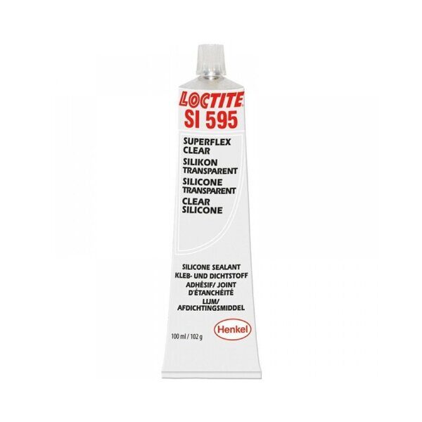 Герметик силиконовый, прозрачный LOCTITE SI 595 CR 100ML