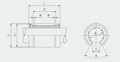 Линейный подшипник LME16UU-OP
