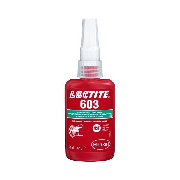 Вал-втулочный фиксатор для замасленных поверхностей LOCTITE 603 50ML